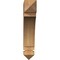 Ekena Millwork Thorton Arts & Crafts Smooth Bracket, Western Red Cedar, 3 1/2"W x 18"D x 18"H BKT04X18X18THR03SWR - alternate 2